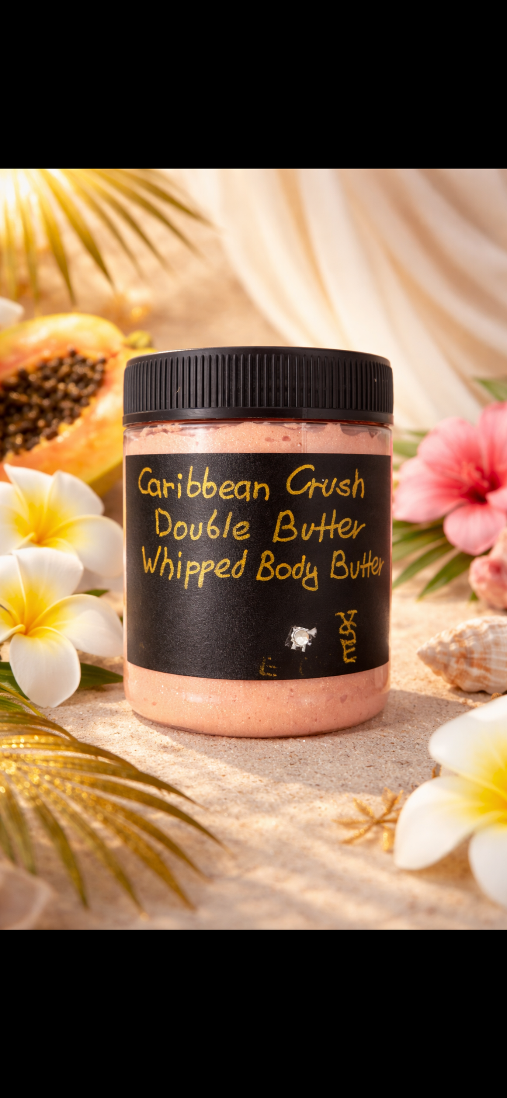 Caribbean Crush Double Butter Whipped Body Butter (Shimmer Finish)