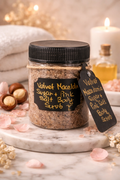Velvet Macadamia Sugar + Pink Salt Body Scrub
