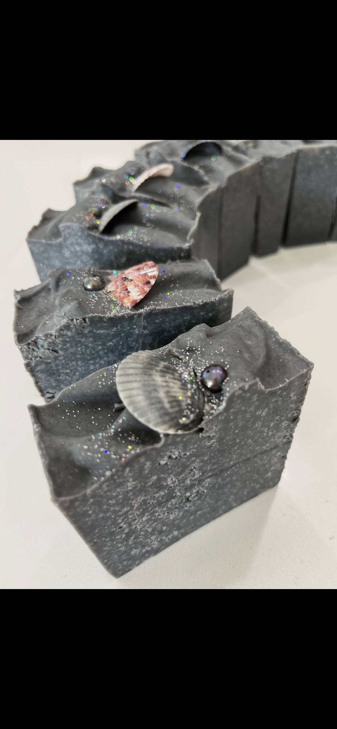 Black Pearl + Pink Salt Luxury Soap