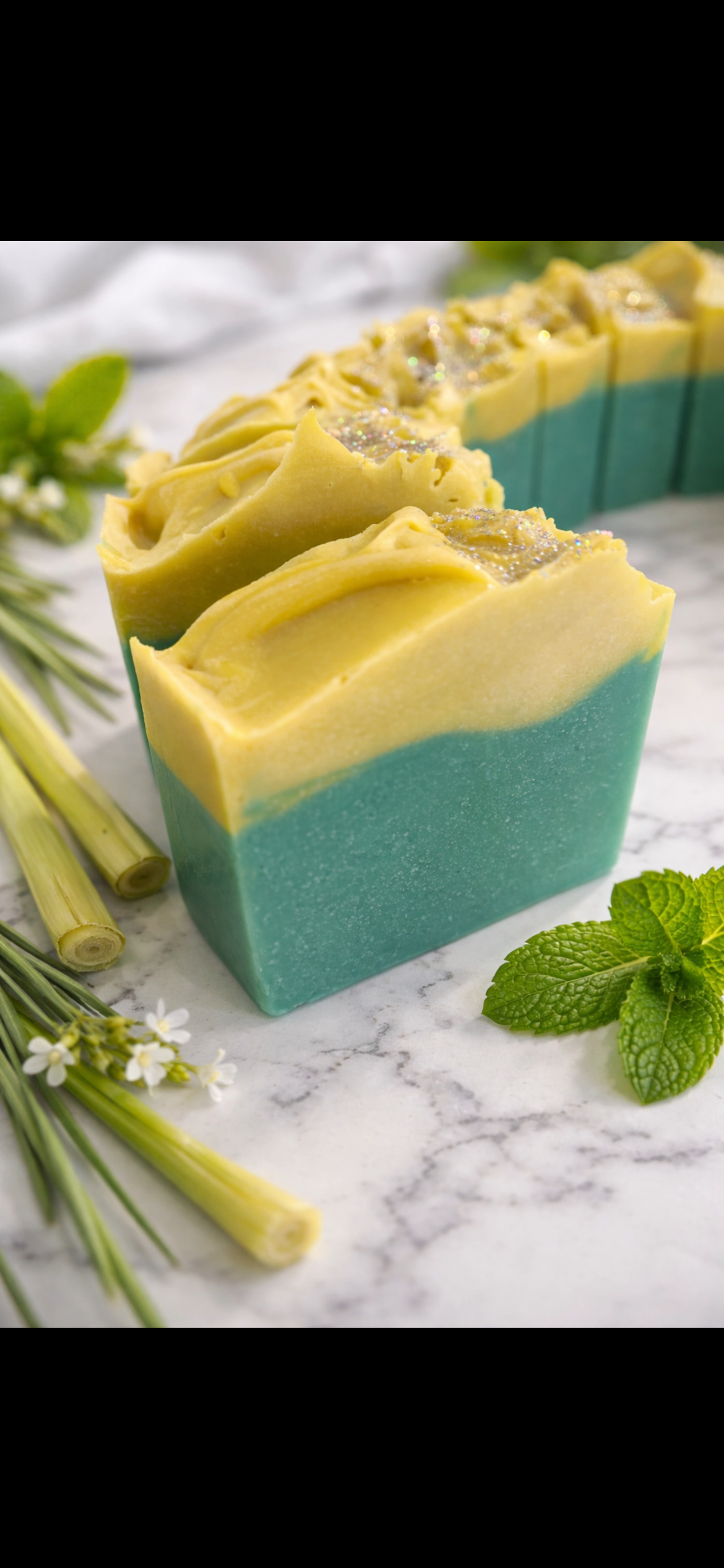 Lemongrass & Spearmint Energy Bar Soap
