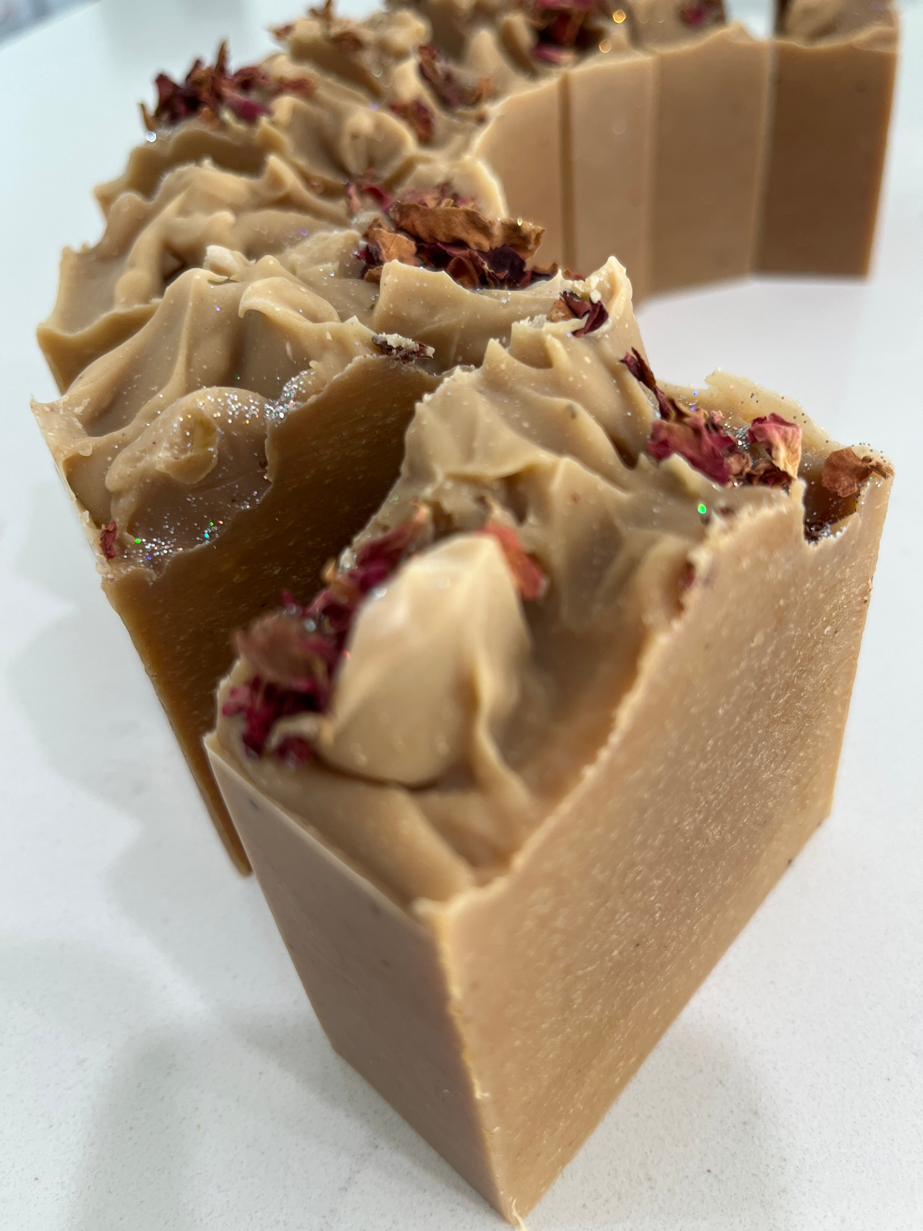 Rose Quartz Honey Soap