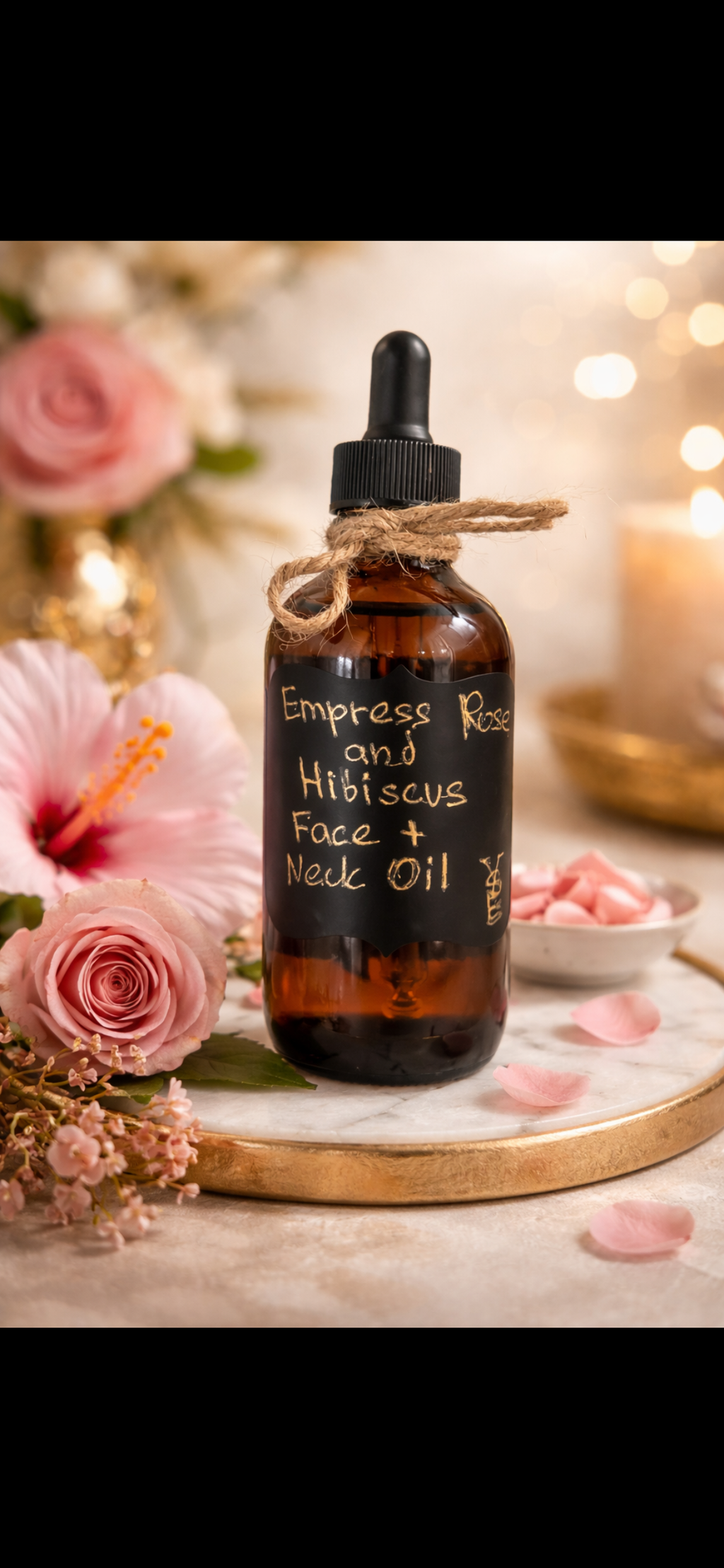 Empress Rose & Hibiscus Face and Neck oil