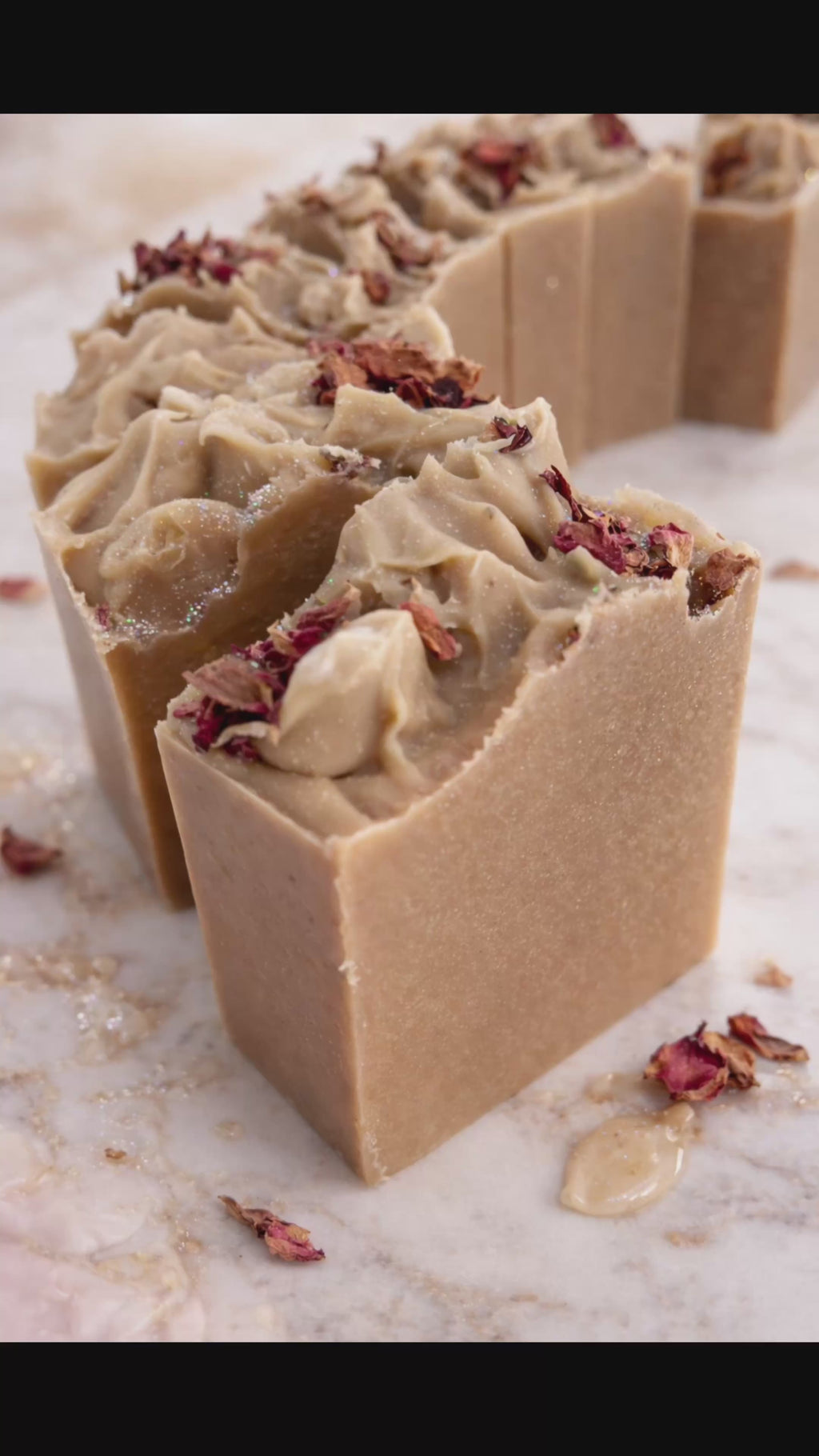 Rose Quartz Honey Soap
